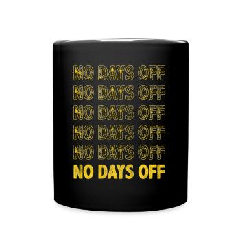 Motivate Inspire Encouragement Positivity Slogan - Full Colour Mug - black - Front