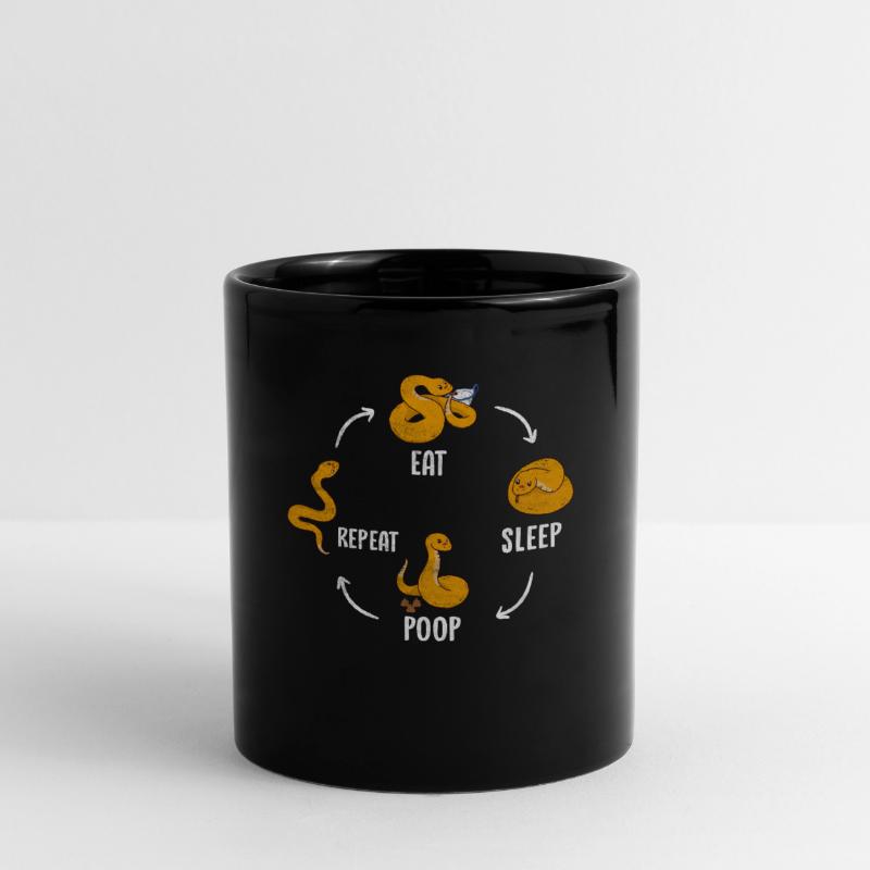 Snake Whisperer Python Boa Reptile Serpent Snake Full Colour Mug