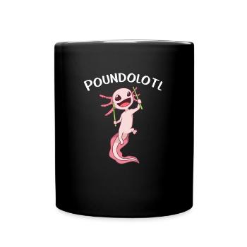 Pound Fitness - Poundolotl - Full Colour Mug - black - Front