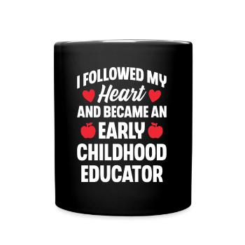 Les meilleures personnes deviennent des éducateurs de la petite enfance - Mug uni - noir - Devant
