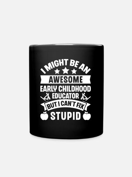 Génial éducateur de la petite enfance Enseignant d’éducation - Mug uni - noir