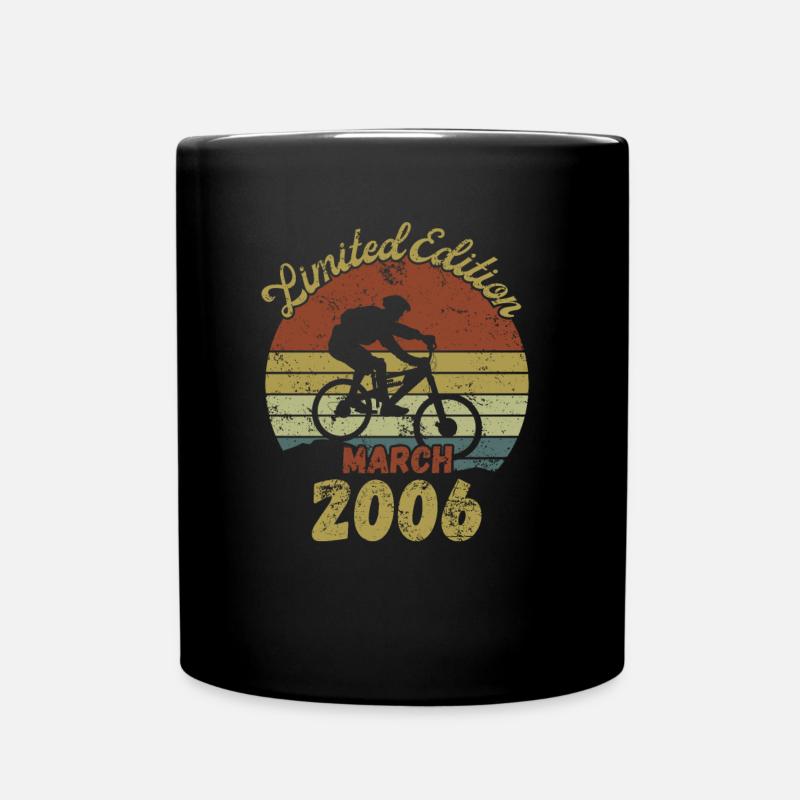 Vélo d’anniversaire Vélo Mars 2006 - Mug uni - noir