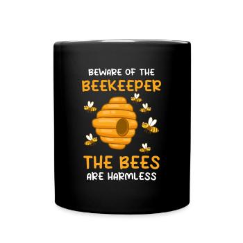 Ruche Apiculture Abeilles Miel Apiculteurs - Mug uni - noir - Devant