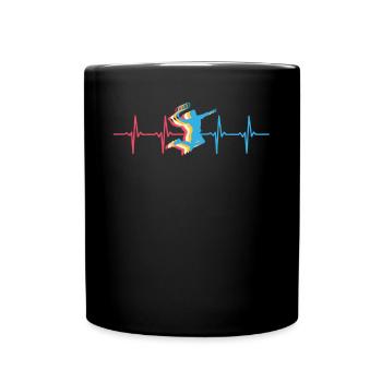 Badminton, Badminton players - Full Colour Mug - black - Front