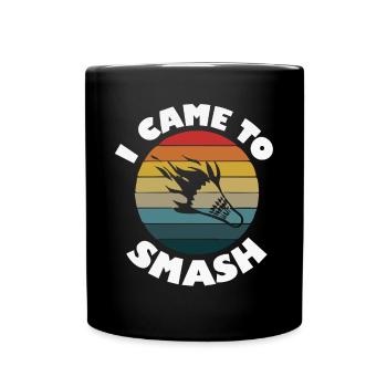 Badminton, Badminton players - Full Colour Mug - black - Front