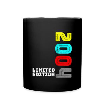 Geschenkidee 18. Geburtstag Junge Mädchen T-Shirt - Tasse einfarbig - Schwarz - Vorne