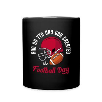 Joueur de football américain Sports American Football - Mug uni - noir - Devant
