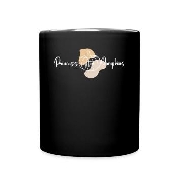 Princess The Pumpkin Autumn In Autumn October - Full Colour Mug - black - Front