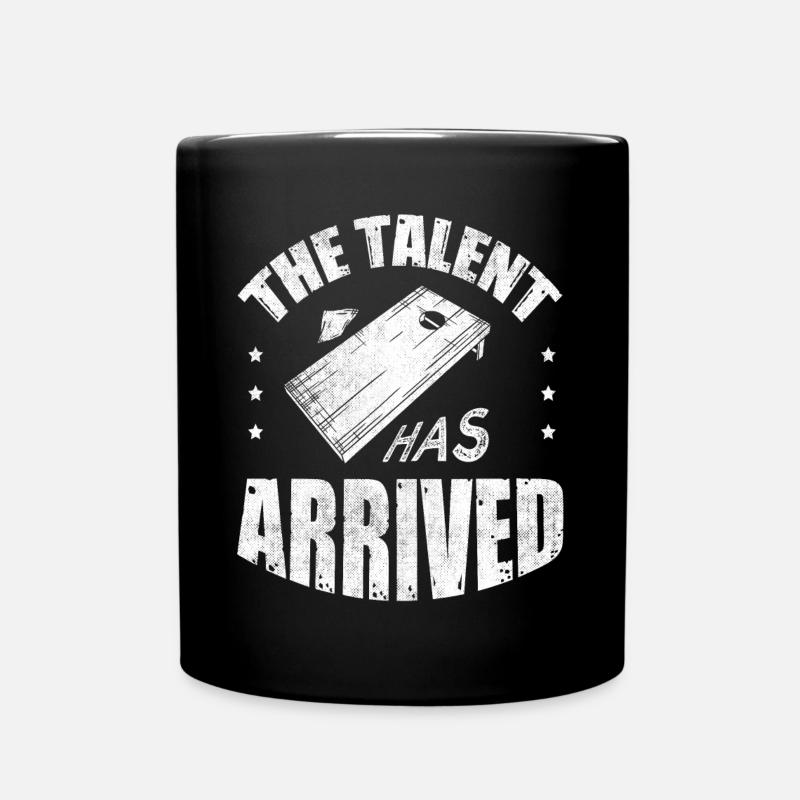 Cornhole -Spieler, Cornhole - Tasse einfarbig - Schwarz