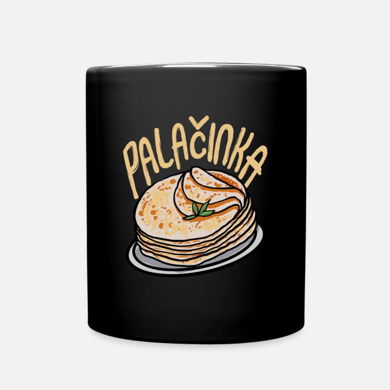Palačinka Palatschinken Salvic Crêpe - Tasse einfarbig - Schwarz