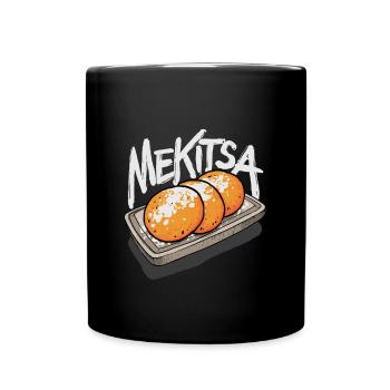 Mekitsa Food Cuisine bulgare Mekitsa - Mug uni - noir - Devant