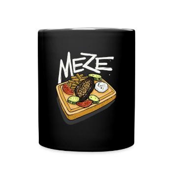 Meze Mezze Plats Balkan Meze Food Lover - Mug uni - noir - Devant