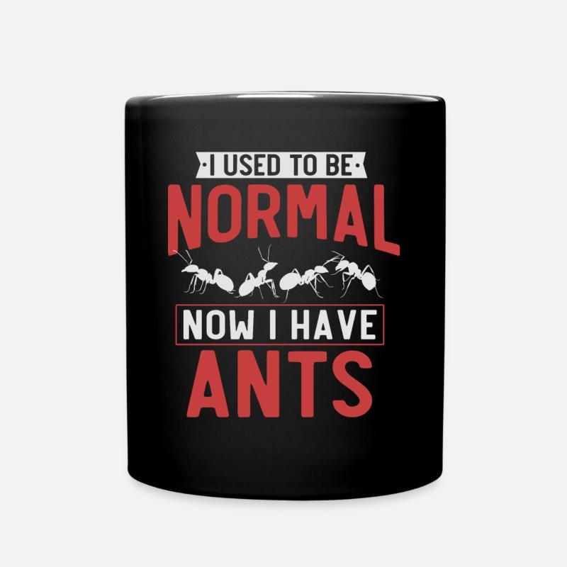 Ants, ant lovers - Full Colour Mug - black