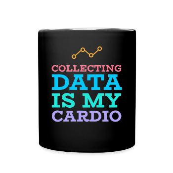 Collecte de données - Thérapeutes analystes comportementaux - Mug uni - noir - Devant