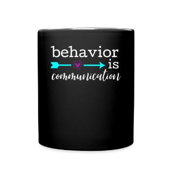 Collecte de données - Thérapeutes analystes comportementaux - Mug uni - noir - Devant
