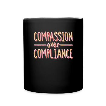 ABA -Therapeut, ABA -Therapie, Therapeut, SPEd - Tasse einfarbig - Schwarz - Vorne