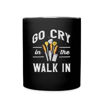 Chef Design, Chef de cuisine Chef culinaire - Mug uni - noir - Devant