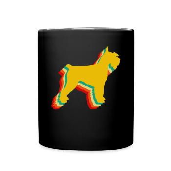 Schnauzer, Schnauzer Cadeau de propriétaire de chien Schnauzer - Mug uni - noir - Devant