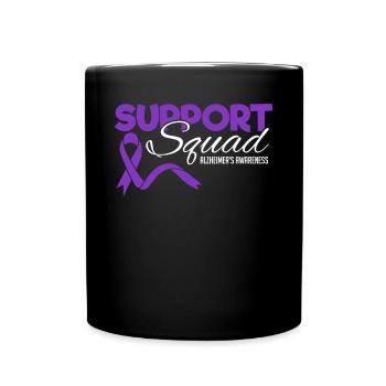 Alzheimer Awareness Squad - Tasse einfarbig - Schwarz - Vorne