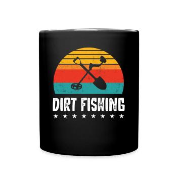 Détection de métaux, détecteur de métaux - Mug uni - noir - Devant