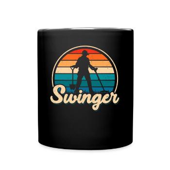 Détection de métaux, détecteur de métaux - Mug uni - noir - Devant