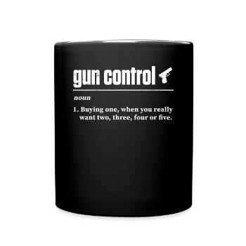 Contrôle des armes à feu, propriétaires d’armes à feu, amateurs d’armes à feu - Mug uni - noir - Devant