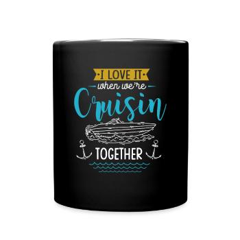 J’adore quand nous étions en croisade ensemble - Mug uni - noir - Devant