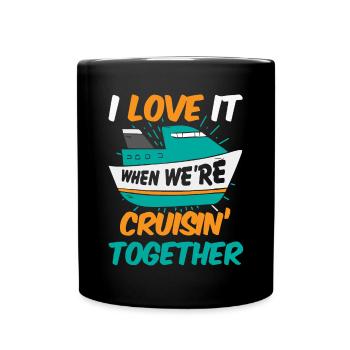 J’adore quand nous étions en croisade ensemble - Mug uni - noir - Devant