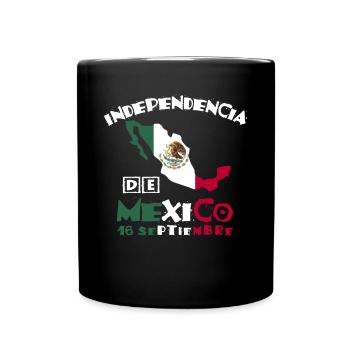Independencia De Mexico, racines mexicaines - Mug uni - noir - Devant