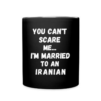 Je suis mariée à un Stolz iranien - Mug uni - noir - Devant