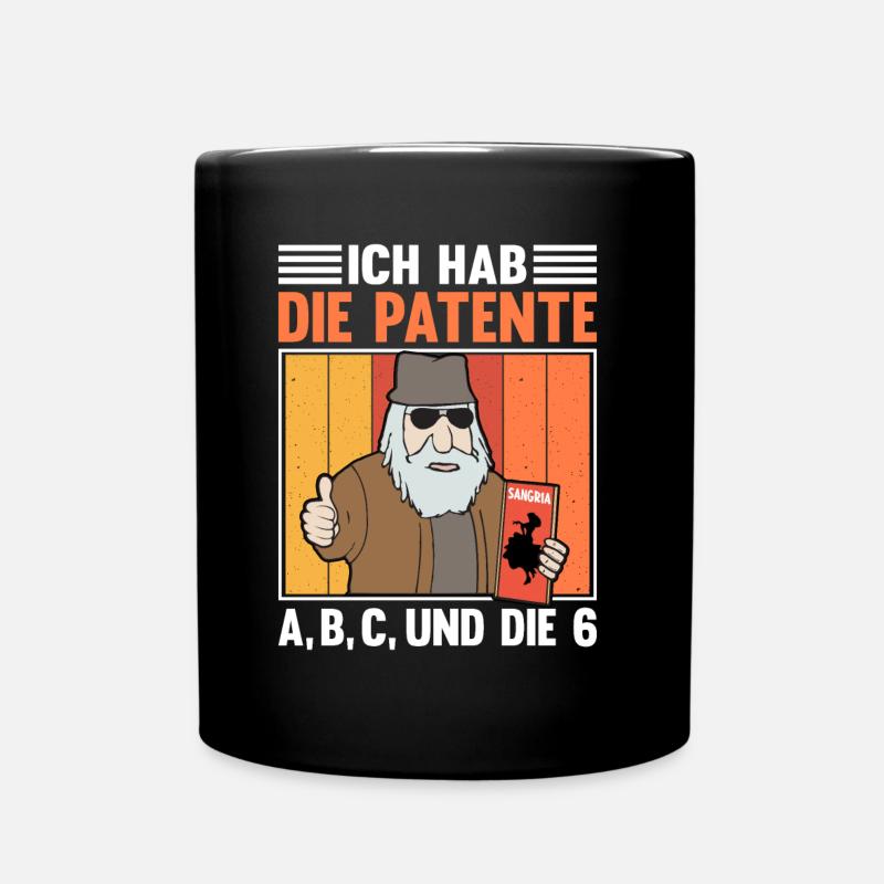 Kapitän zur See Harald Krull - Tasse einfarbig - Schwarz