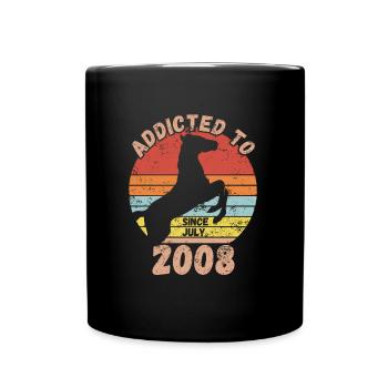 Birthday Horse Riding July 2008 - Full Colour Mug - black - Front