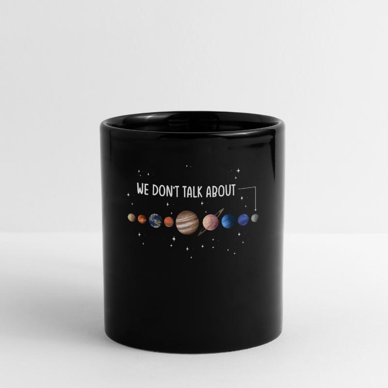 We're not talking about Pluto, planets, Pluto Full Colour Mug