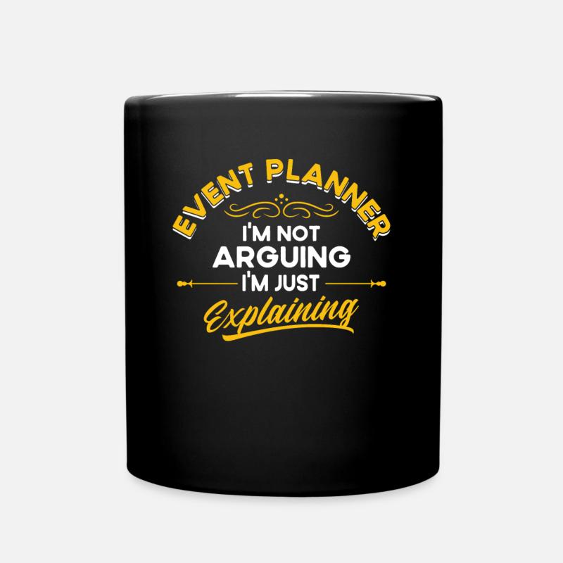 Eventplaner Hochzeitsplaner Event Manager - Tasse einfarbig - Schwarz