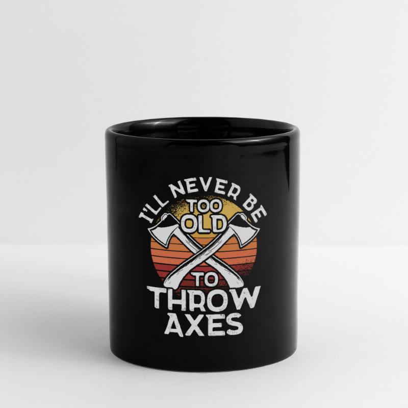 Axe Thrower Axe Throw Axe Gift Full Colour Mug