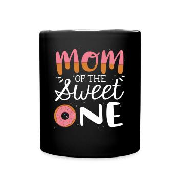 Mama of the sweet - Full Colour Mug - black - Front