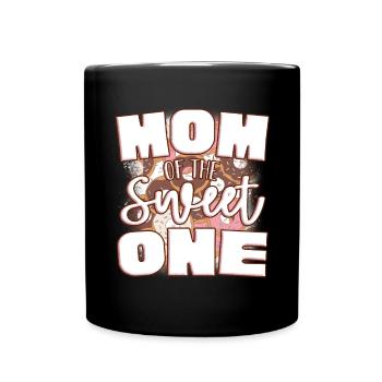 Mama of the sweet - Full Colour Mug - black - Front