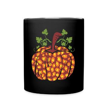 Skull Horror Halloween Gift - Full Colour Mug - black - Front