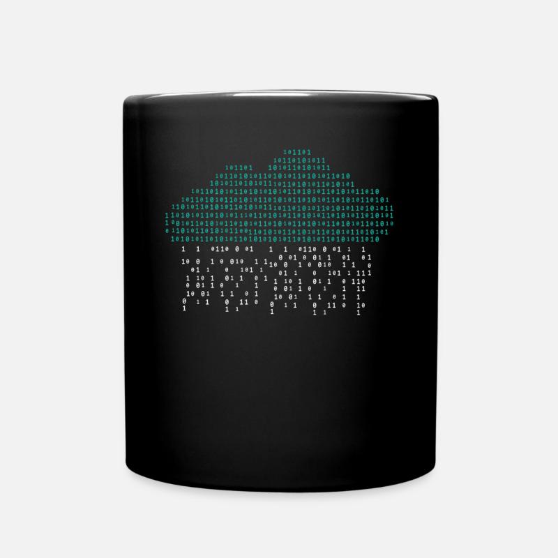 Ingénieur Cloud, Cloud Bits, Développeur logiciel - Mug uni - noir