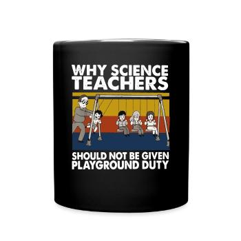 Science teacher - Full Colour Mug - black - Front