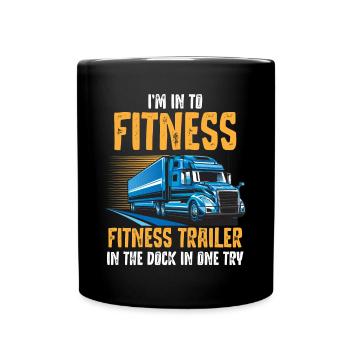 Chauffeurs de camion, camionneurs, conducteurs de voitures - Mug uni - noir - Devant