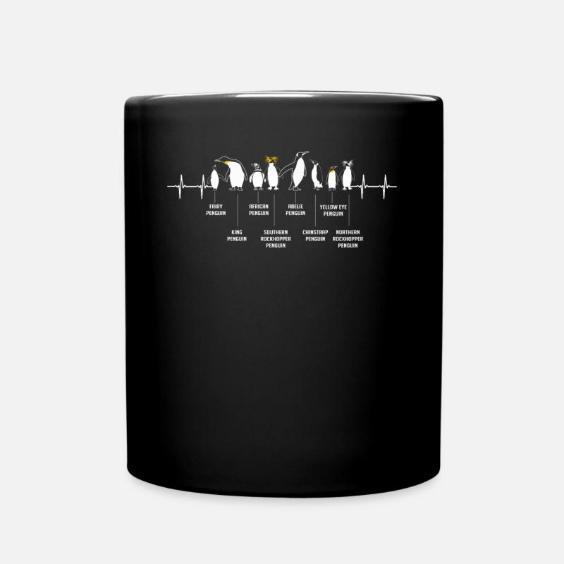 Pingouins, Pingouins, Amateurs de Pingouins - Mug uni - noir