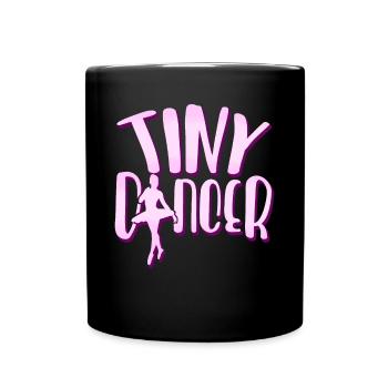 Winziger Tänzer, Balletttanzen - Tasse einfarbig - Schwarz - Vorne