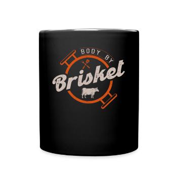 Smokoligist, BBQ, Grill, - Full Colour Mug - black - Front