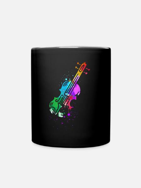 Violoniste, Violon, Jouer du violon - Mug uni - noir