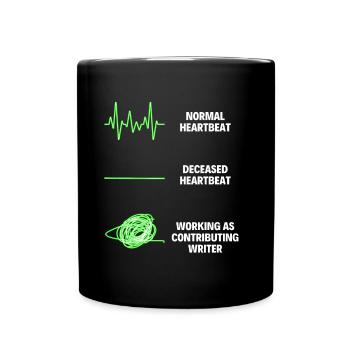 Collaborateur Rédacteur Collaborateur Rédacteur SEO Jobs - Mug uni - noir - Devant