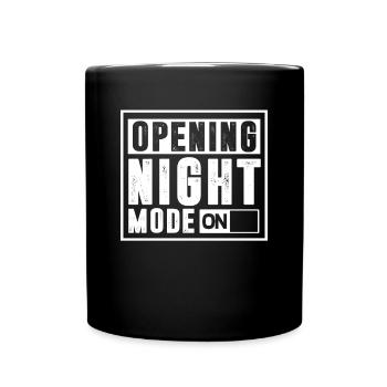 Opera singer, voice, opera - Full Colour Mug - black - Front