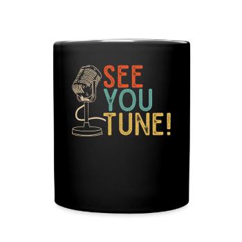 Opera singer, voice, opera - Full Colour Mug - black - Front