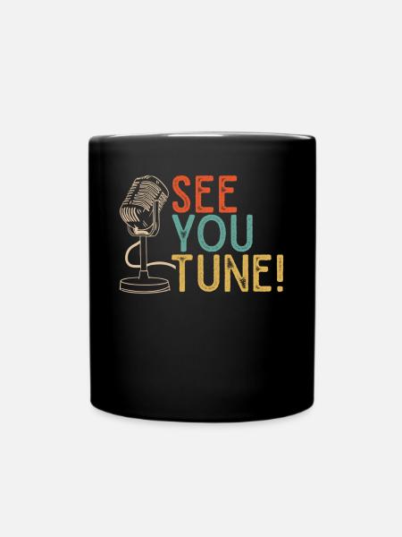 Opernsänger, Gesang, Opera - Tasse einfarbig - Schwarz