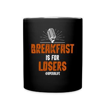 Opera singer, voice, opera - Full Colour Mug - black - Front